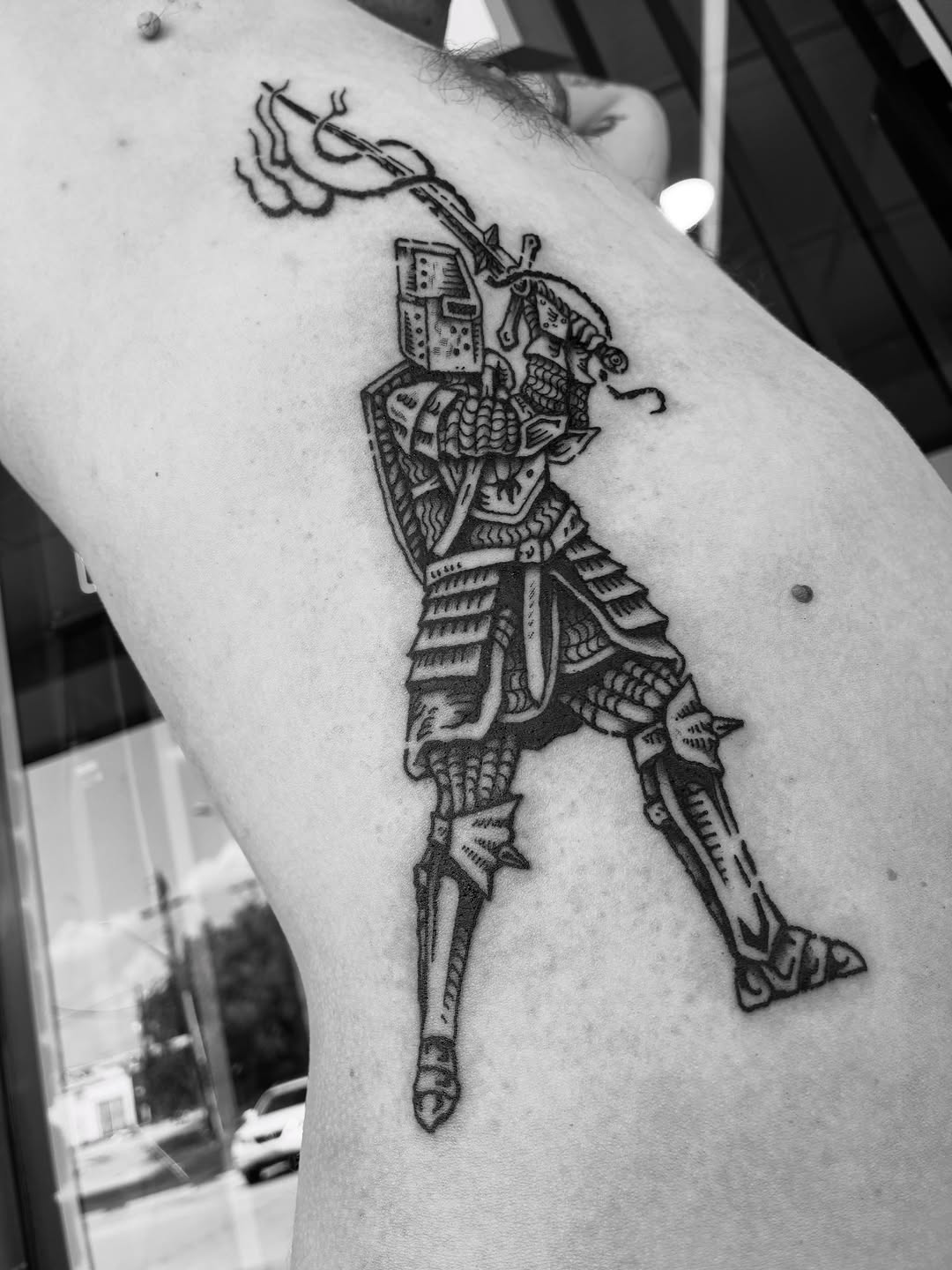 Tattoo by @_zaddy_taddy_ โ illustrative, blackwork