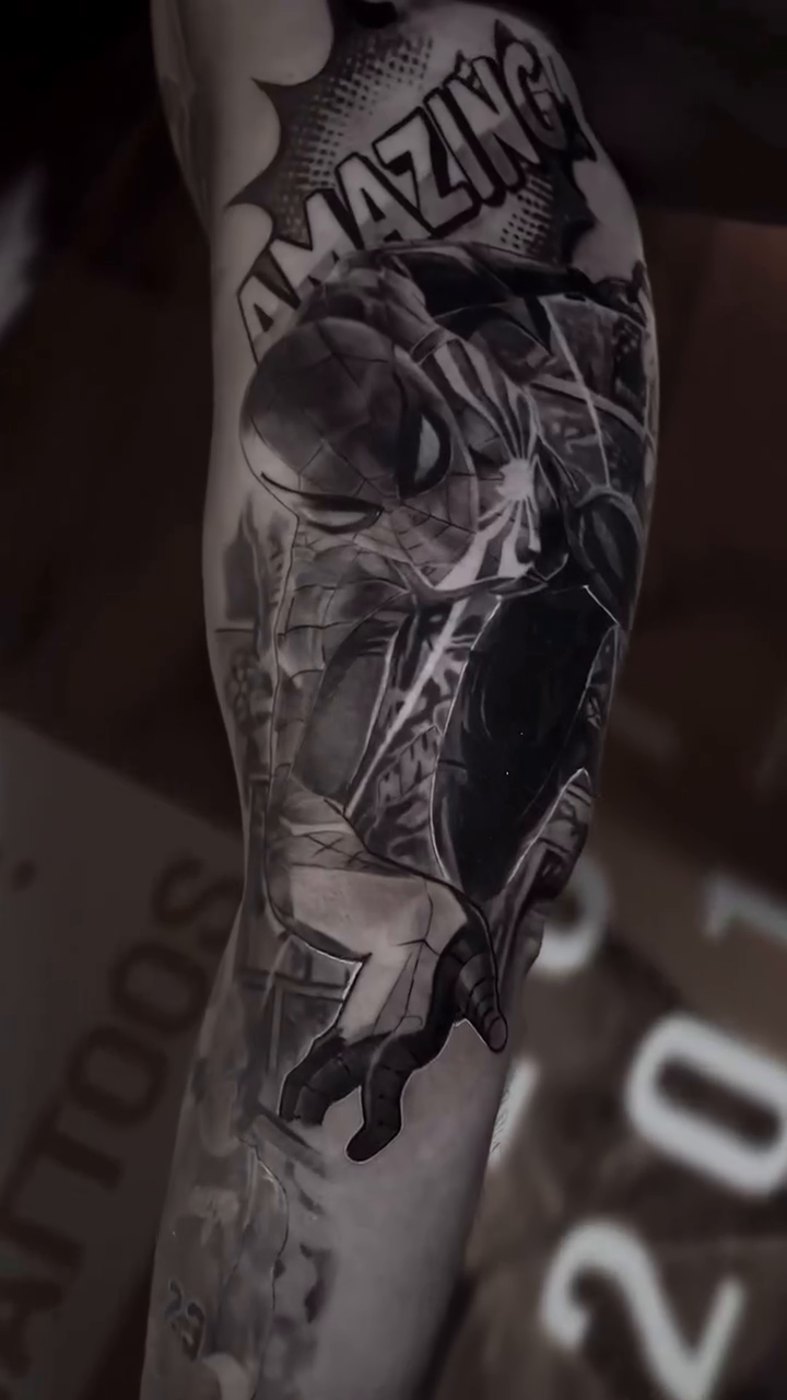 Tattoo by @bigjay.ink — realism, black_and_grey