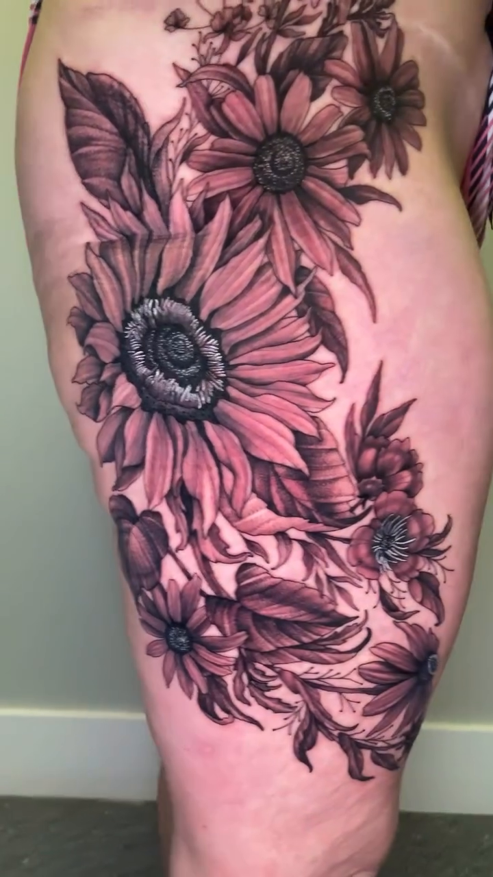 Tattoo by @karenm_tattoos — black_and_grey, realism