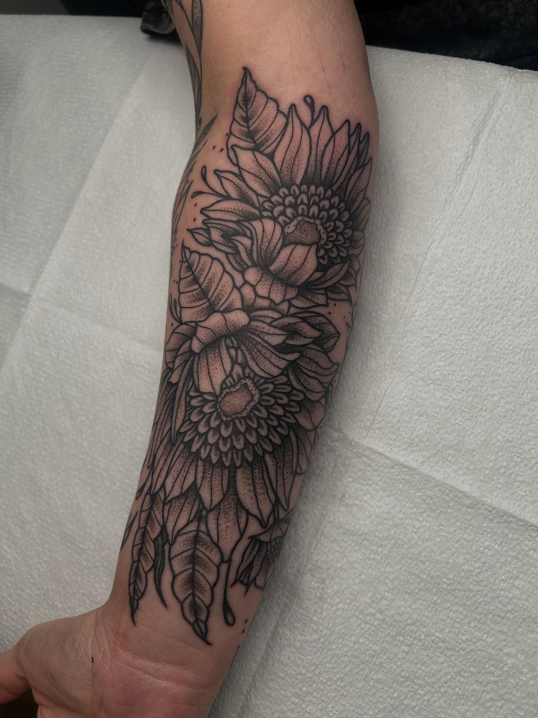 Tattoo by @blastedbymel β black_and_grey
