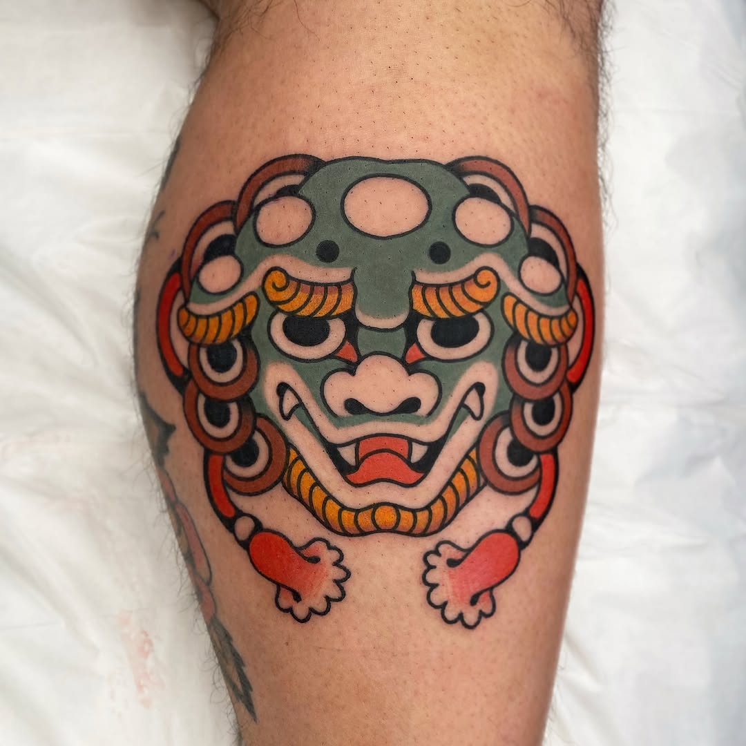 Tattoo by @wes_art_ — american_traditional, illustrative