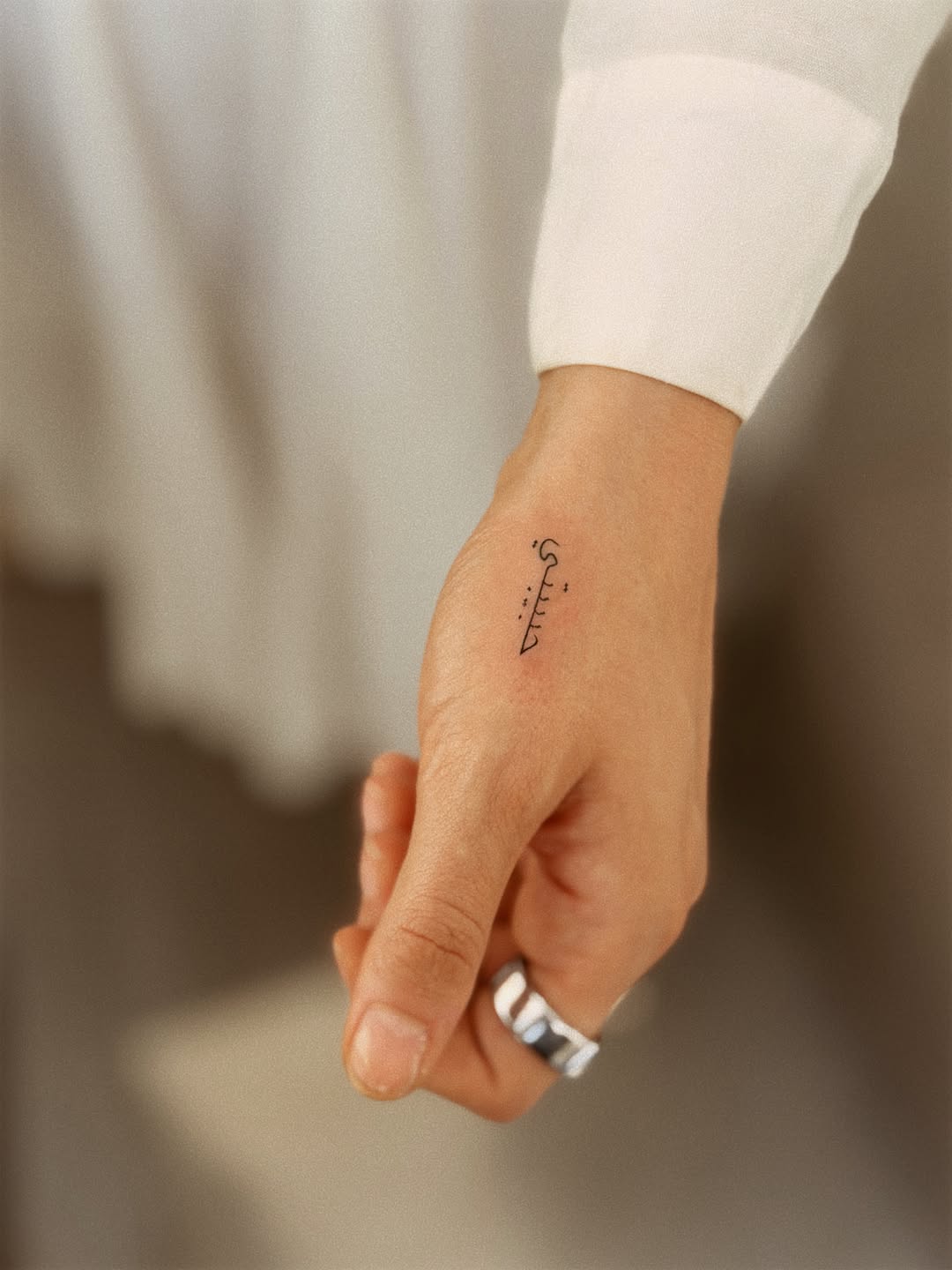 Tattoo by @yuli_tattoos β fine_line, lettering_script