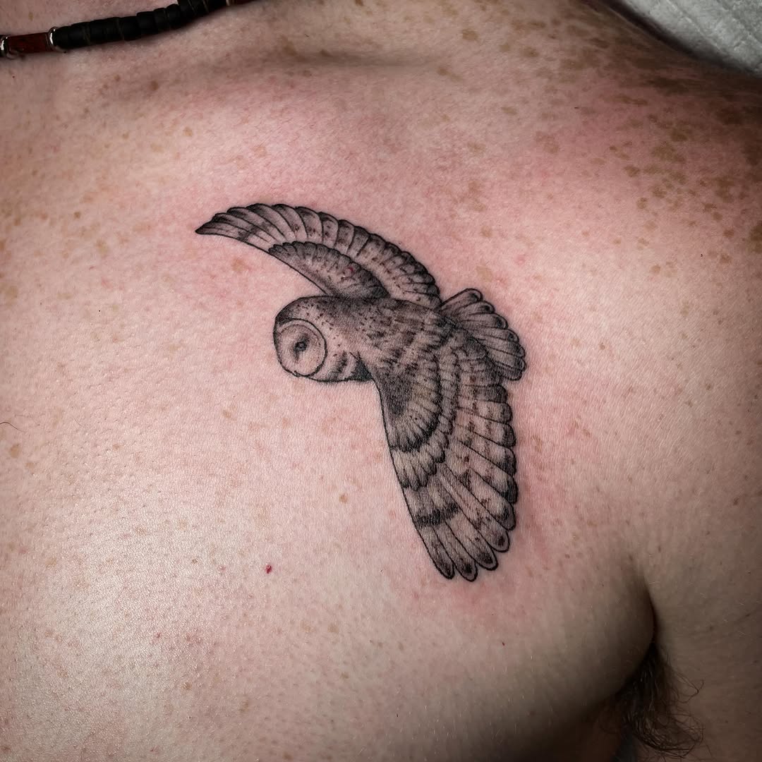 Tattoo by @skylermcclun — black_and_grey, realism