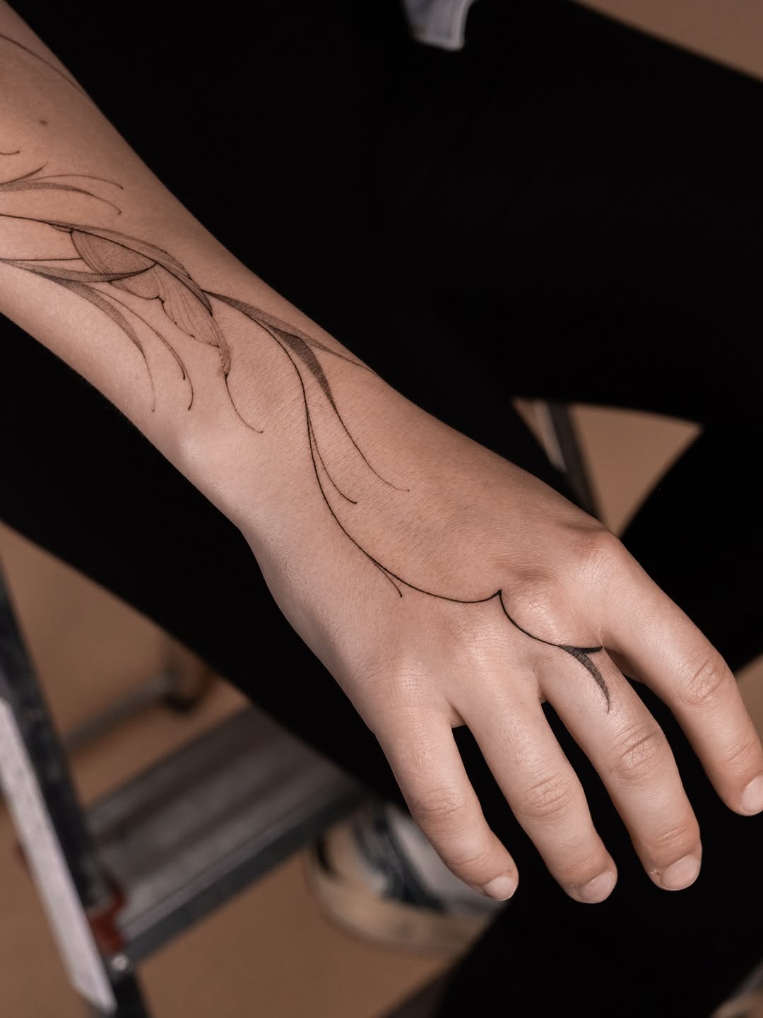 Tattoo by @lasstattoo — fine_line, ornamental