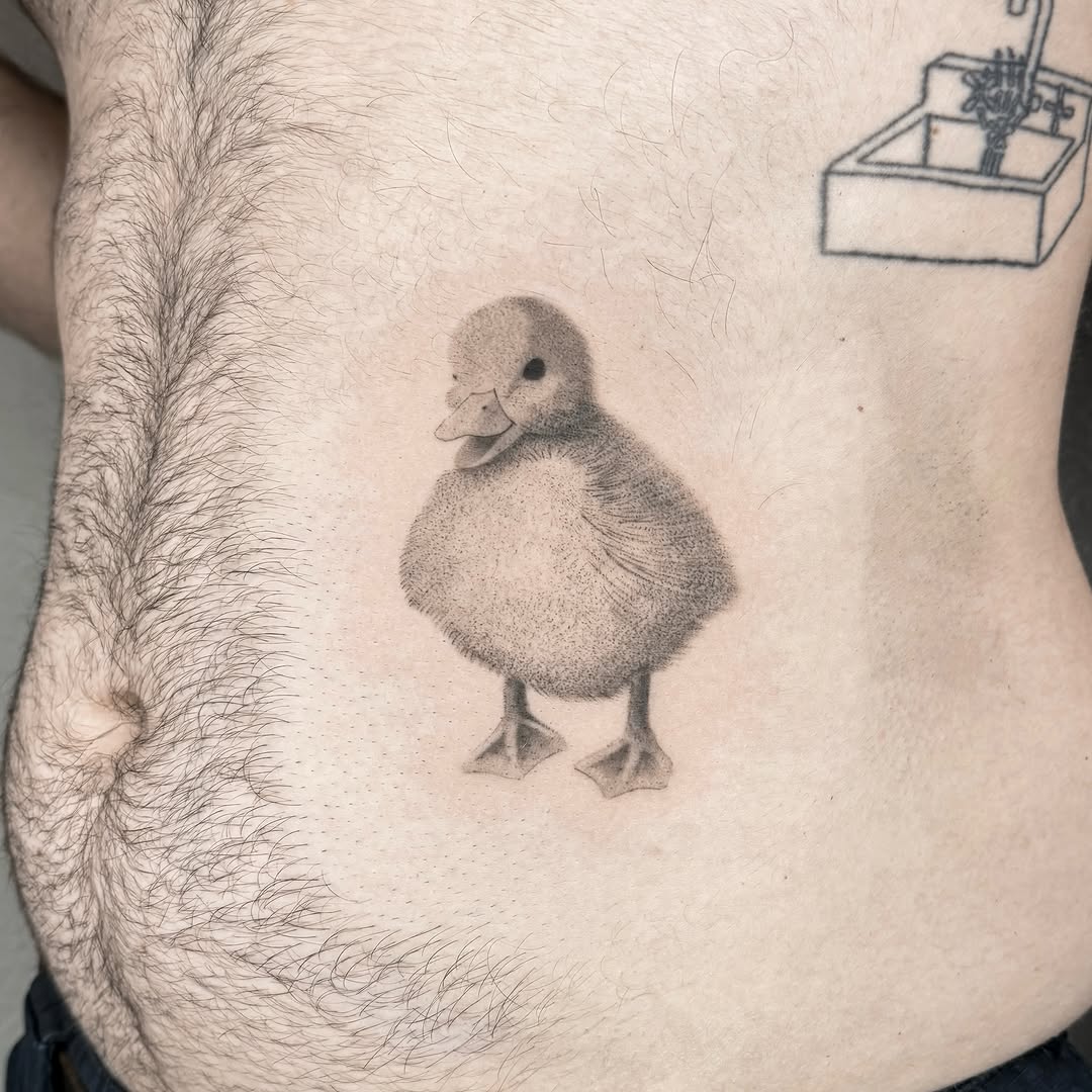 Tattoo by @k8.tat — dotwork, realism