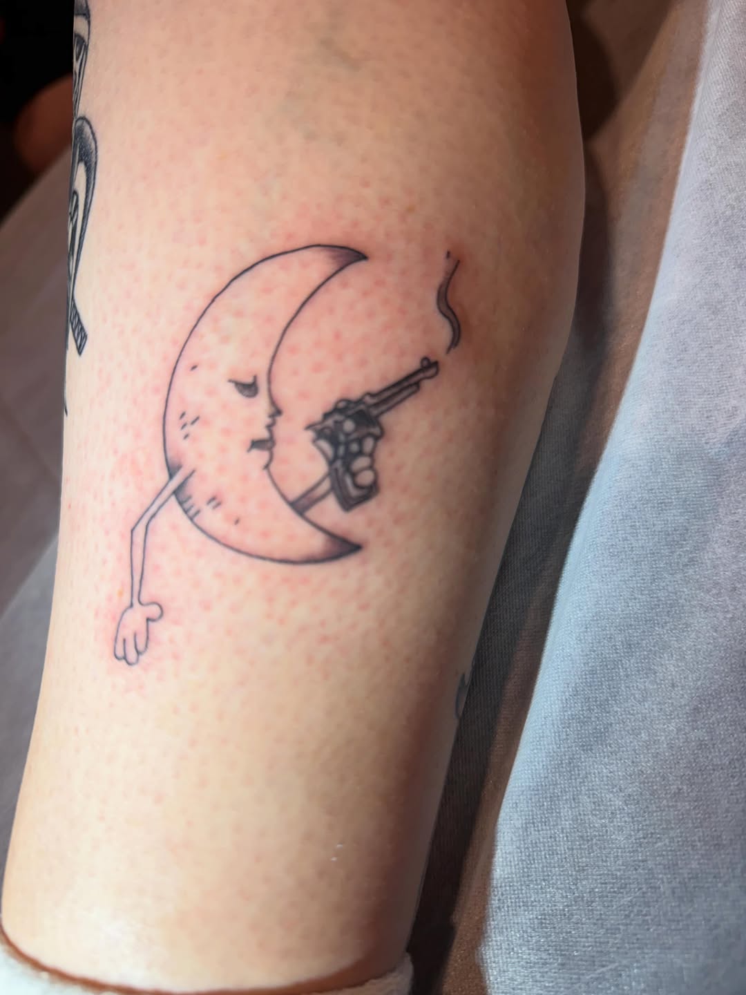 Tattoo by @prophettravis — black_and_grey