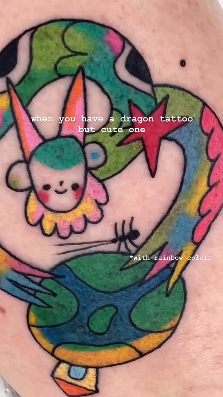 Tattoo by @youniseaweed — new_school
