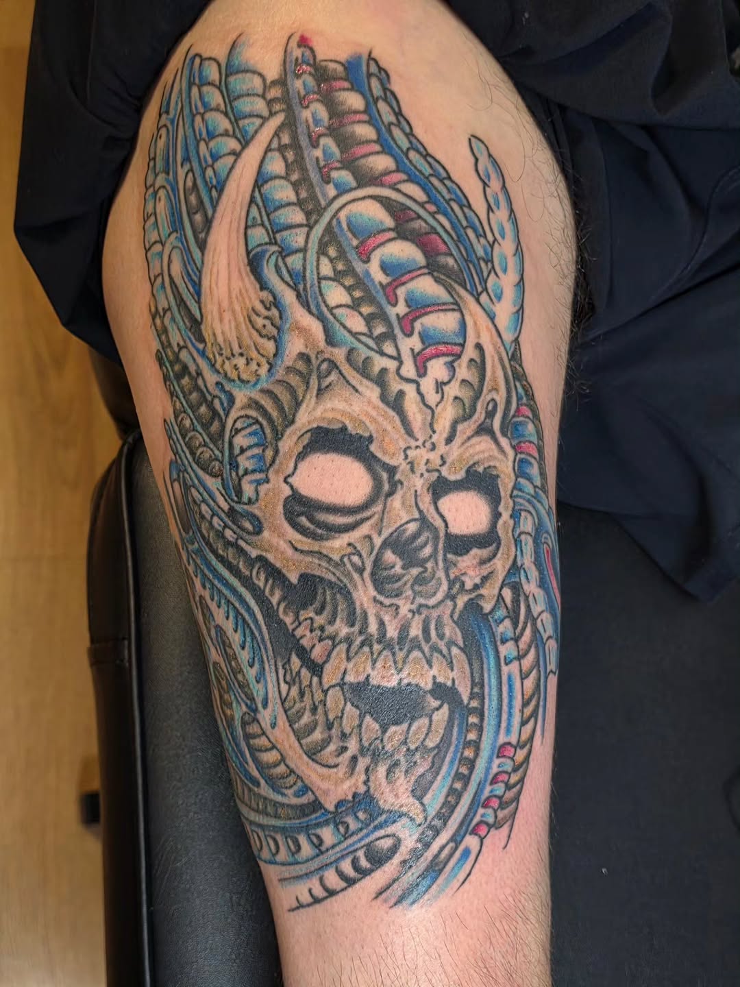 Tattoo by @juanes_lopez06 β realism, blackwork