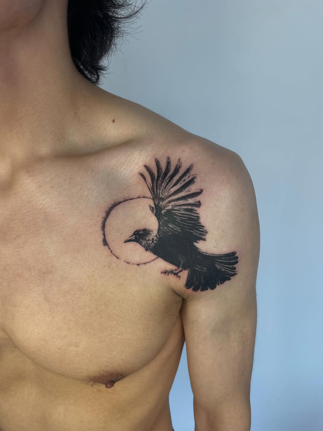 Tattoo by @tattoo.tokki — blackwork