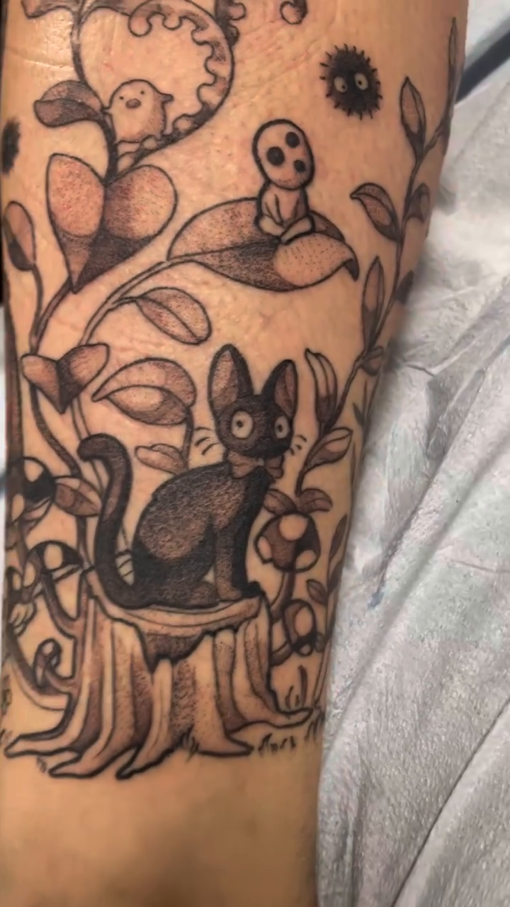 Tattoo by @babybishtattoos — anime