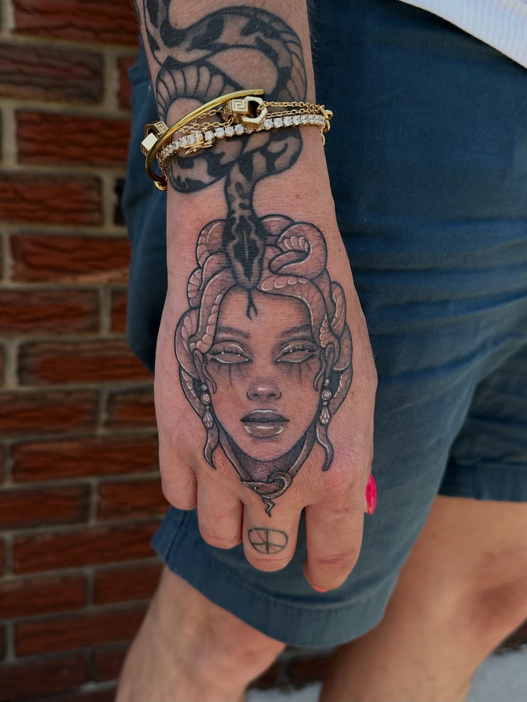 Tattoo by @bogwitchtattoos — black_and_grey, realism