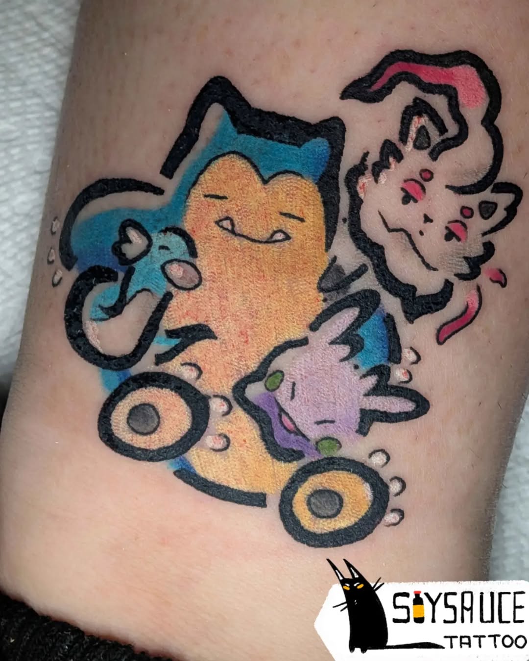 Tattoo by @soysaucetattoo β anime