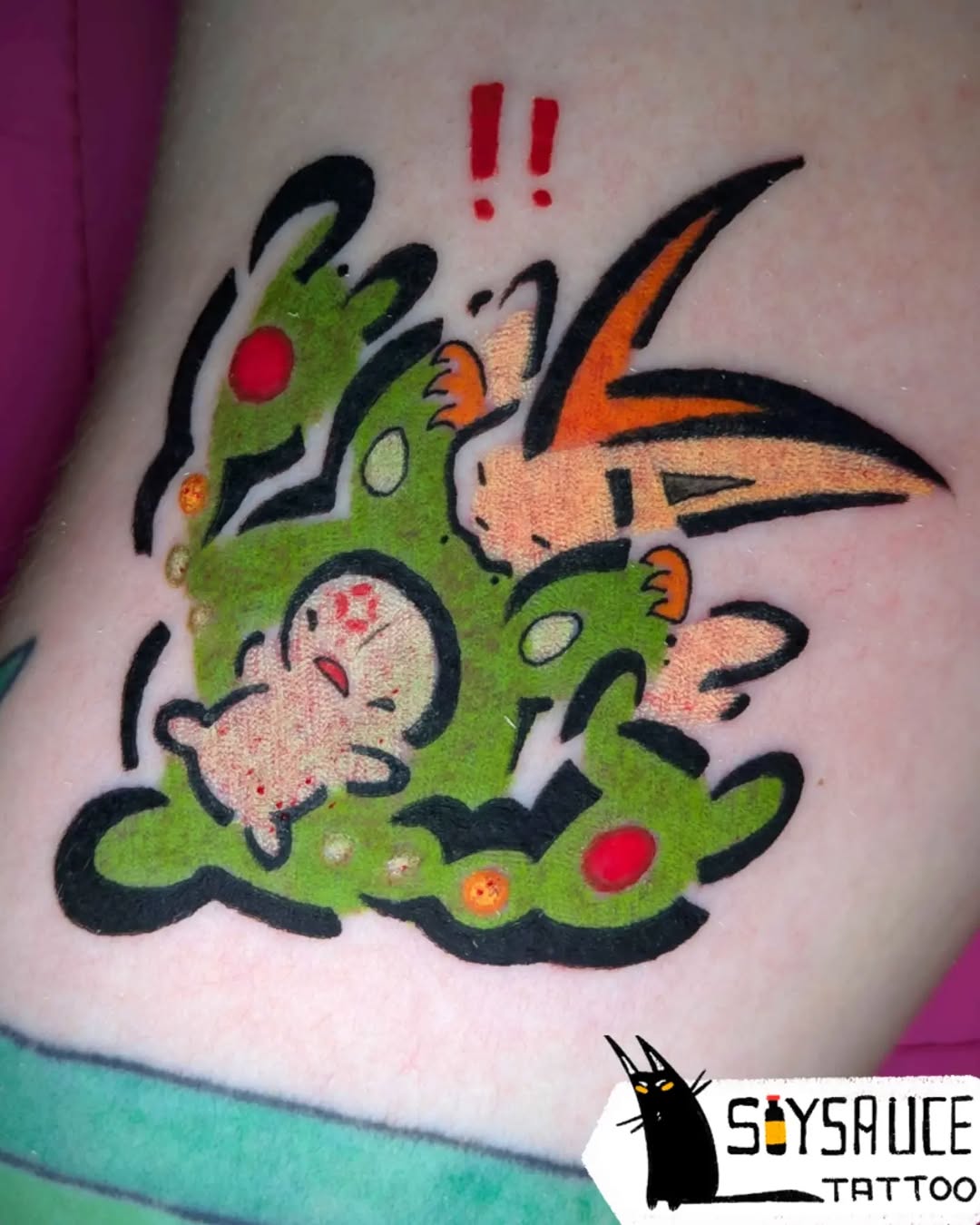 Tattoo by @soysaucetattoo β new_school
