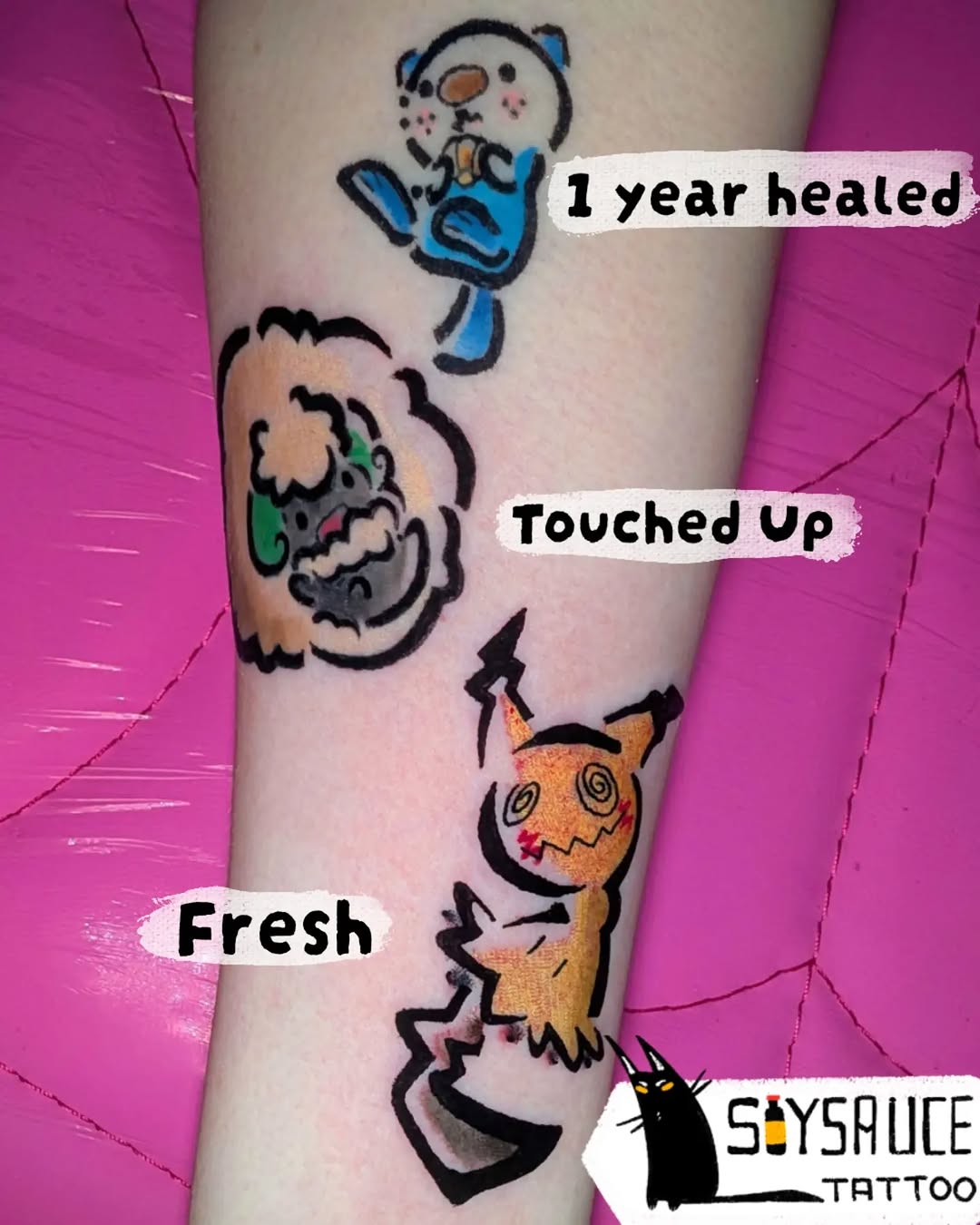 Tattoo by @soysaucetattoo β anime