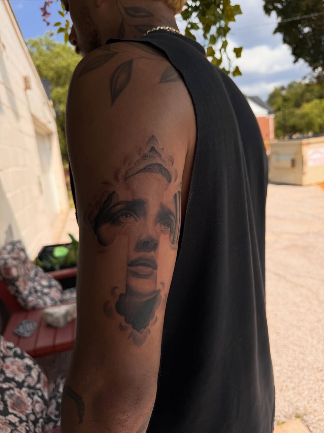 Tattoo by @annaainkk — black_and_grey, realism