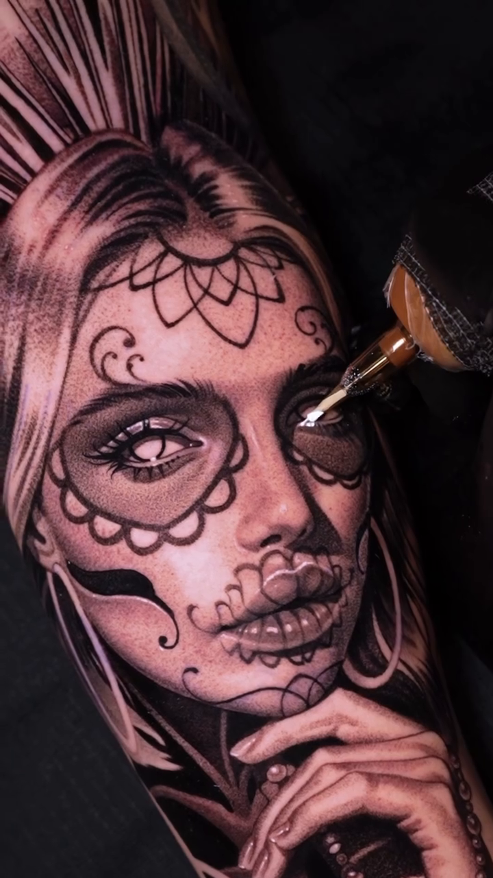 Tattoo by @daniil.naraev — realism, black_and_grey