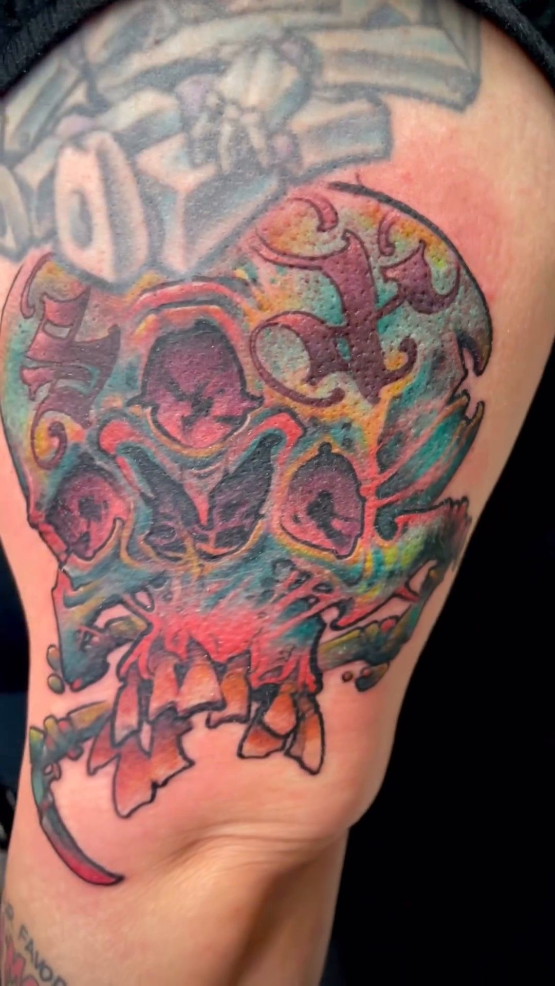 Tattoo by @lefthandblack — neo_traditional, dark_realism