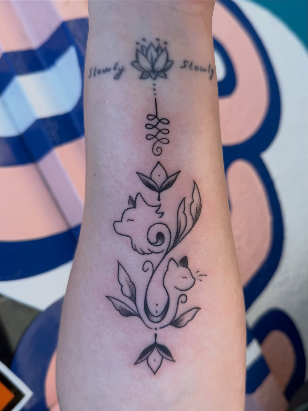 Tattoo by @devilgoat โ fine_line