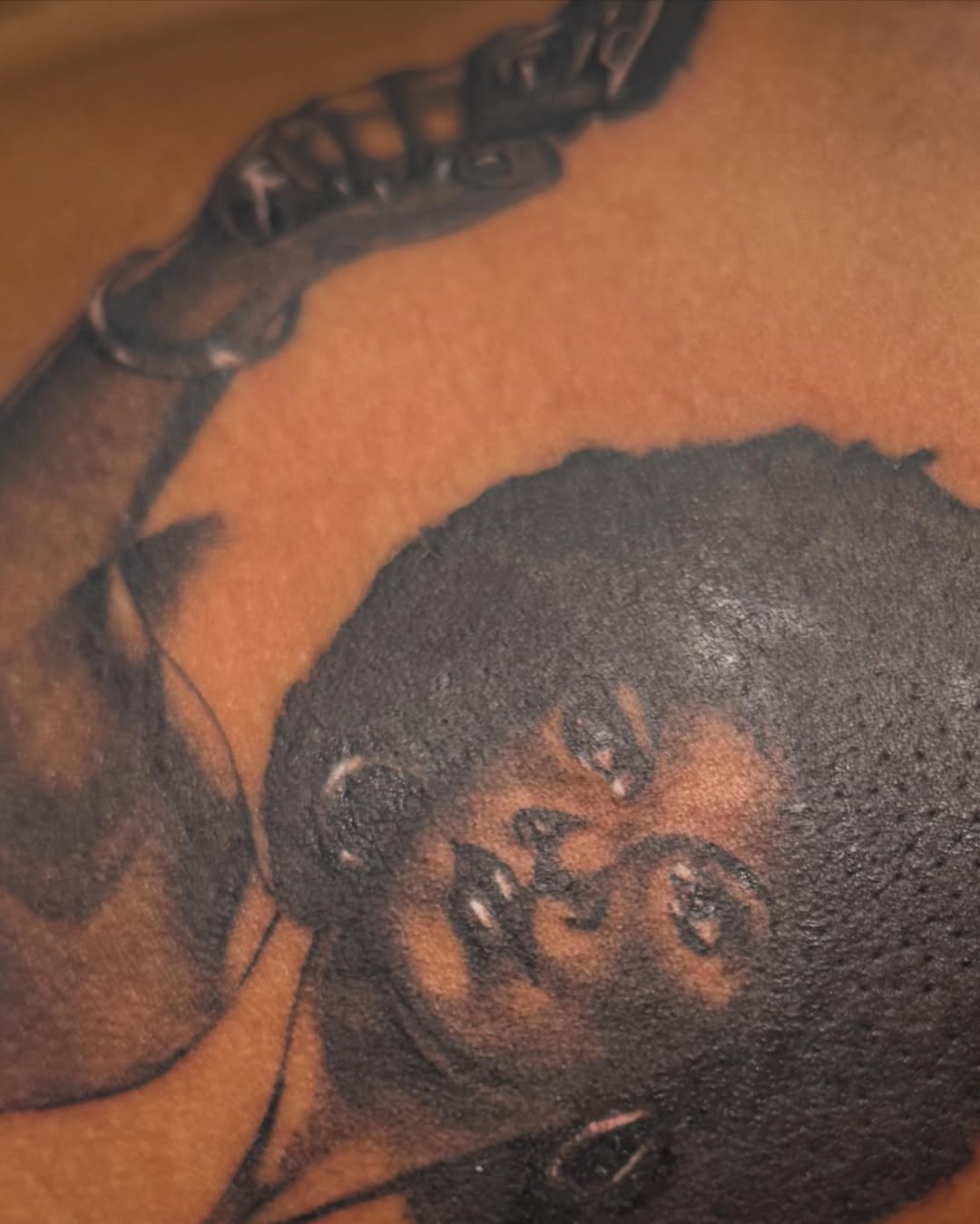 Tattoo by @hallowcream — realism, black_and_grey