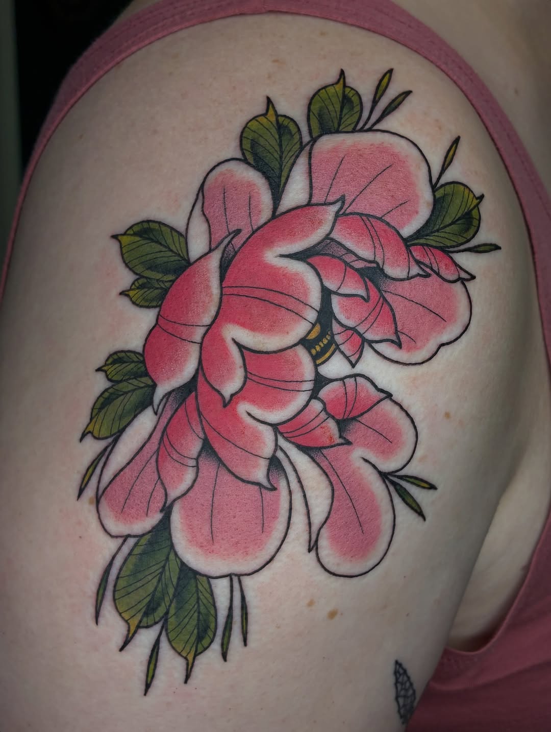 Tattoo by @shark_boy_tattoos โ american_traditional, illustrative