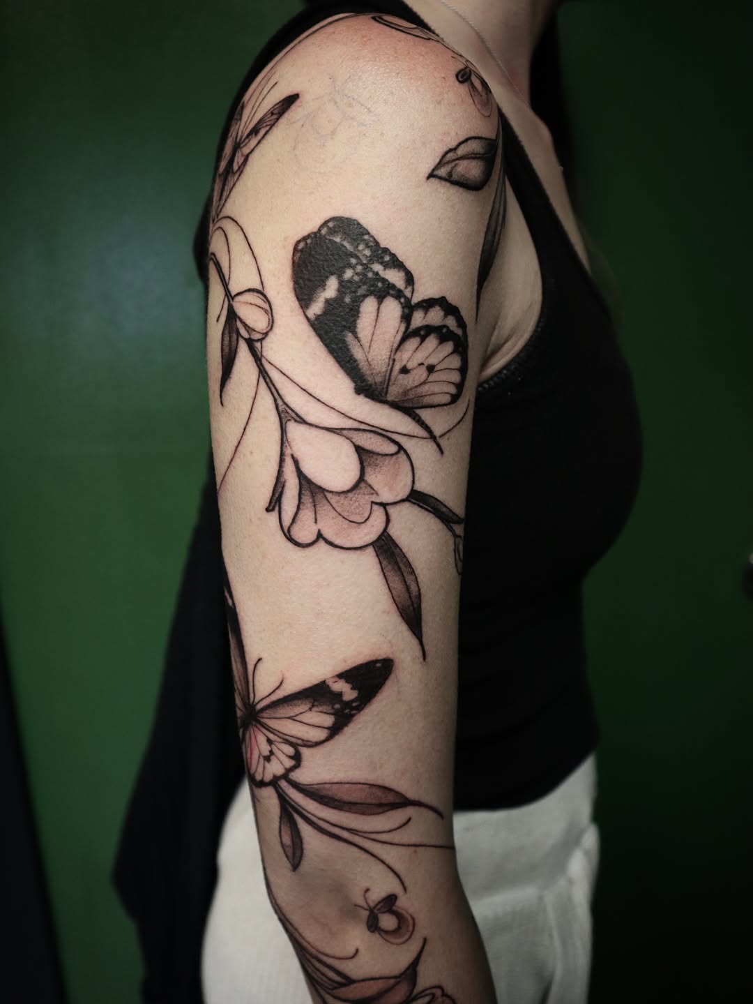 Tattoo by @joehalltattoos — illustrative, black_and_grey