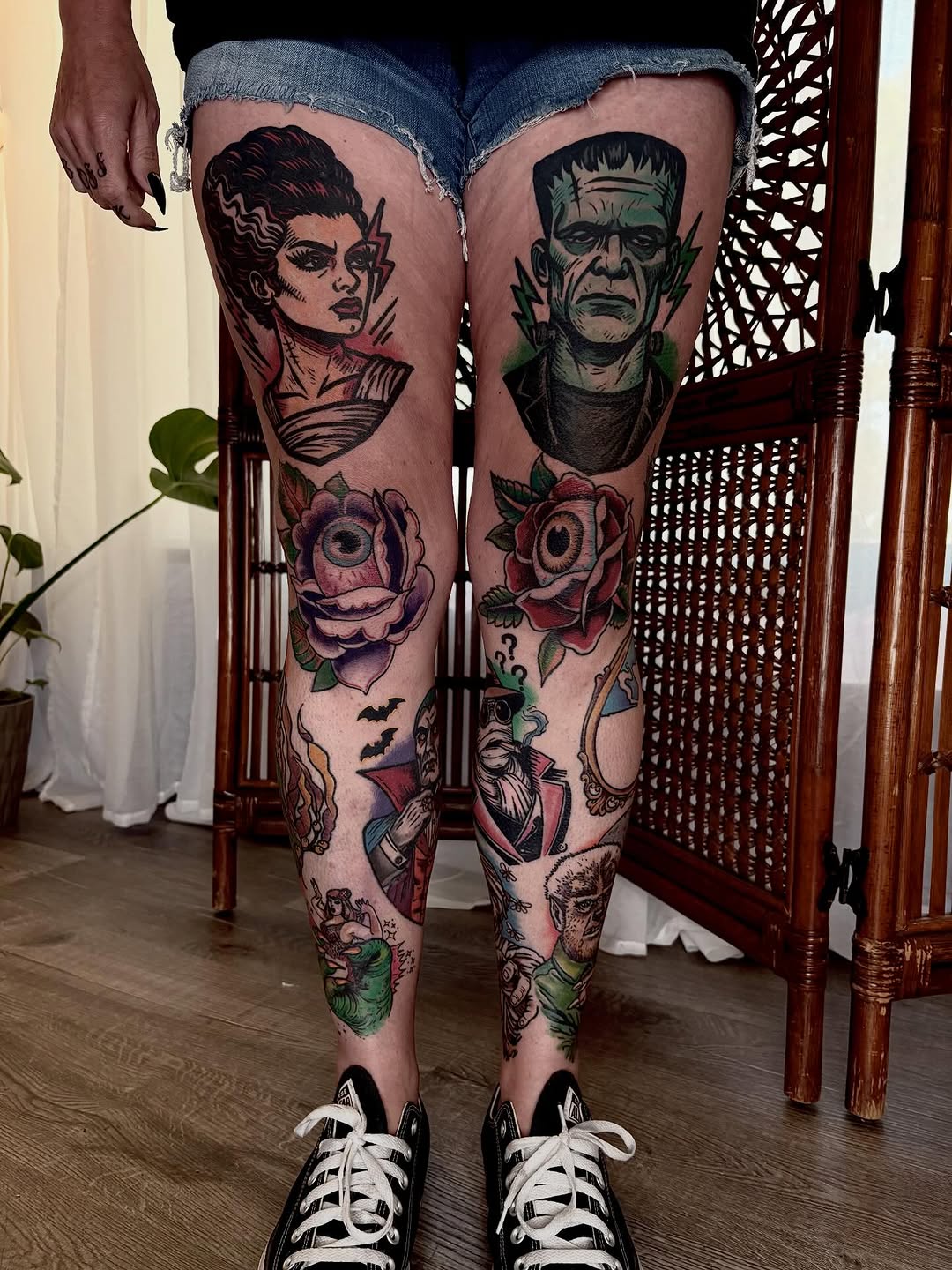 Tattoo by @justjellytattoos — american_traditional, neo_traditional