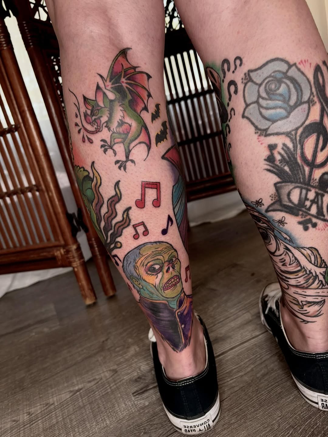 Tattoo by @justjellytattoos — new_school, illustrative