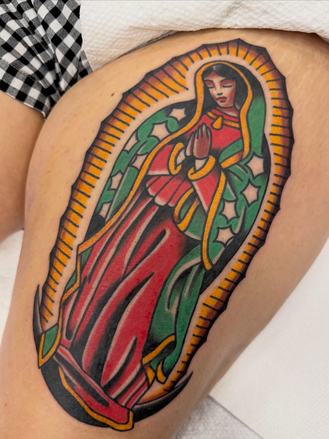 Tattoo by @drewgilestattoo — american_traditional, illustrative
