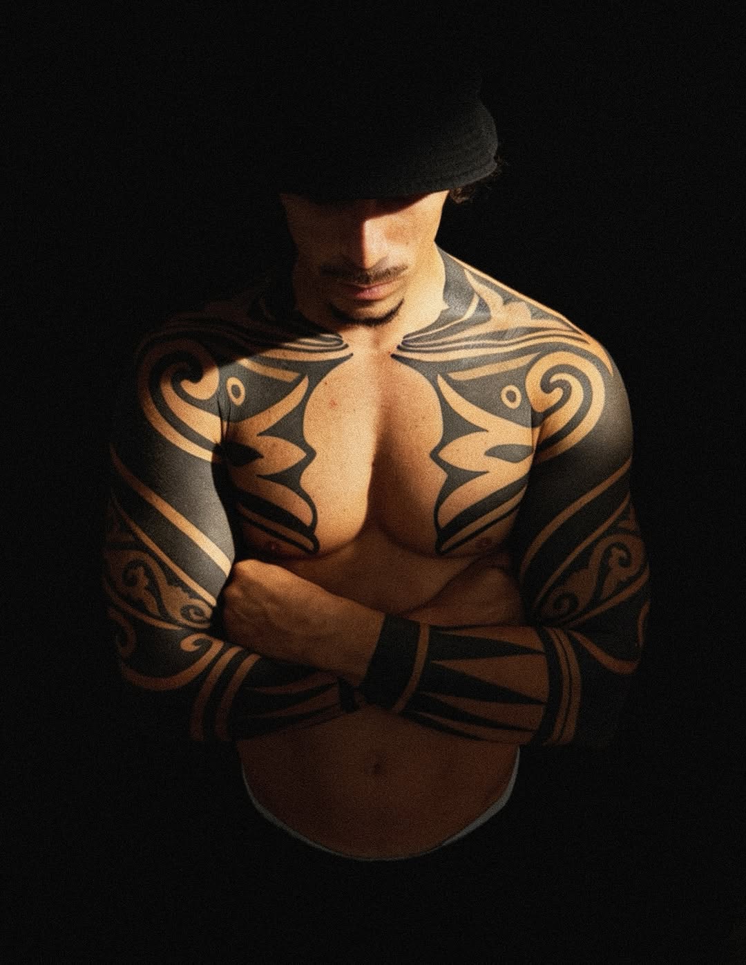 Tattoo by @danielsbauti โ tribal, blackwork