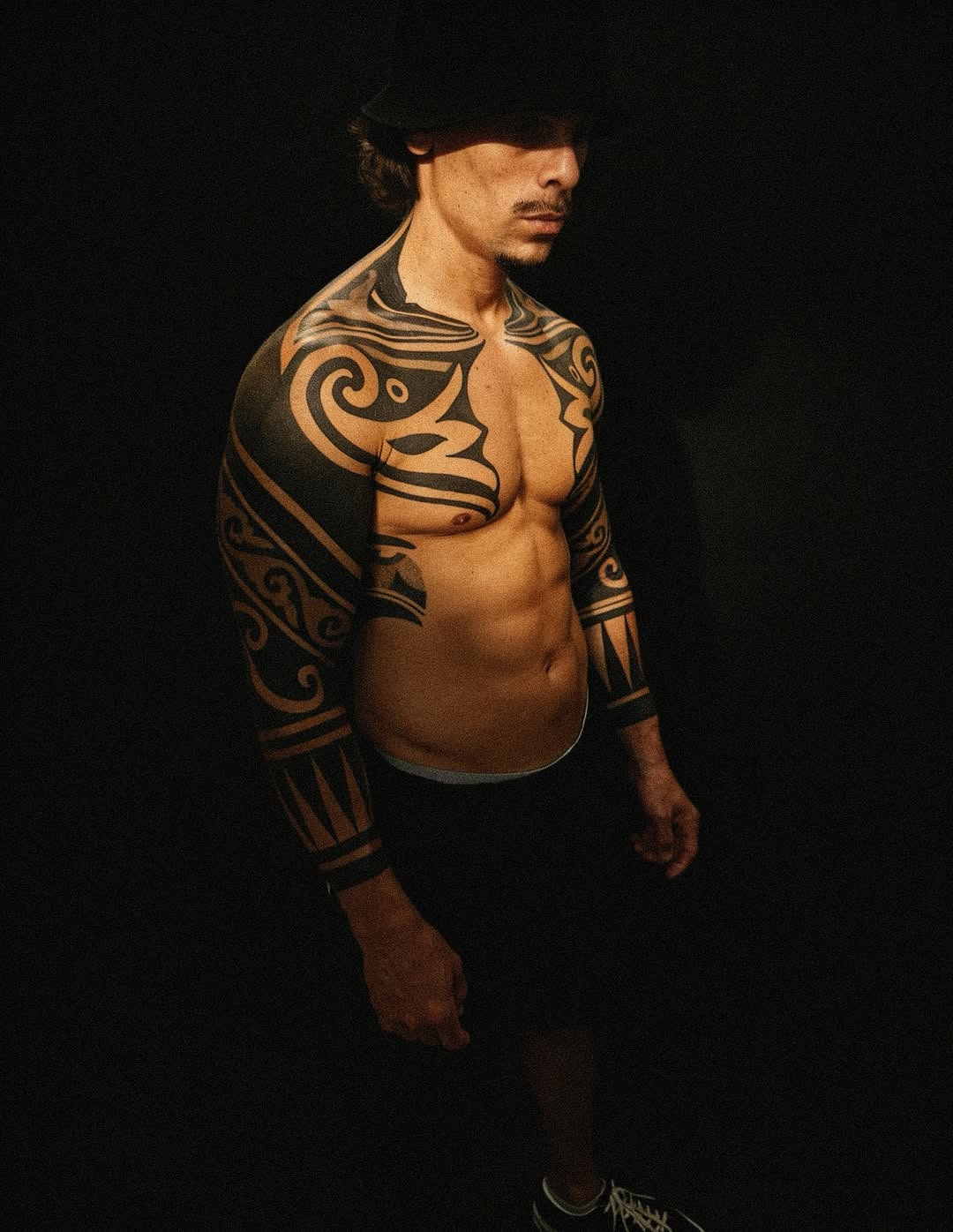 Tattoo by @danielsbauti โ tribal, blackwork