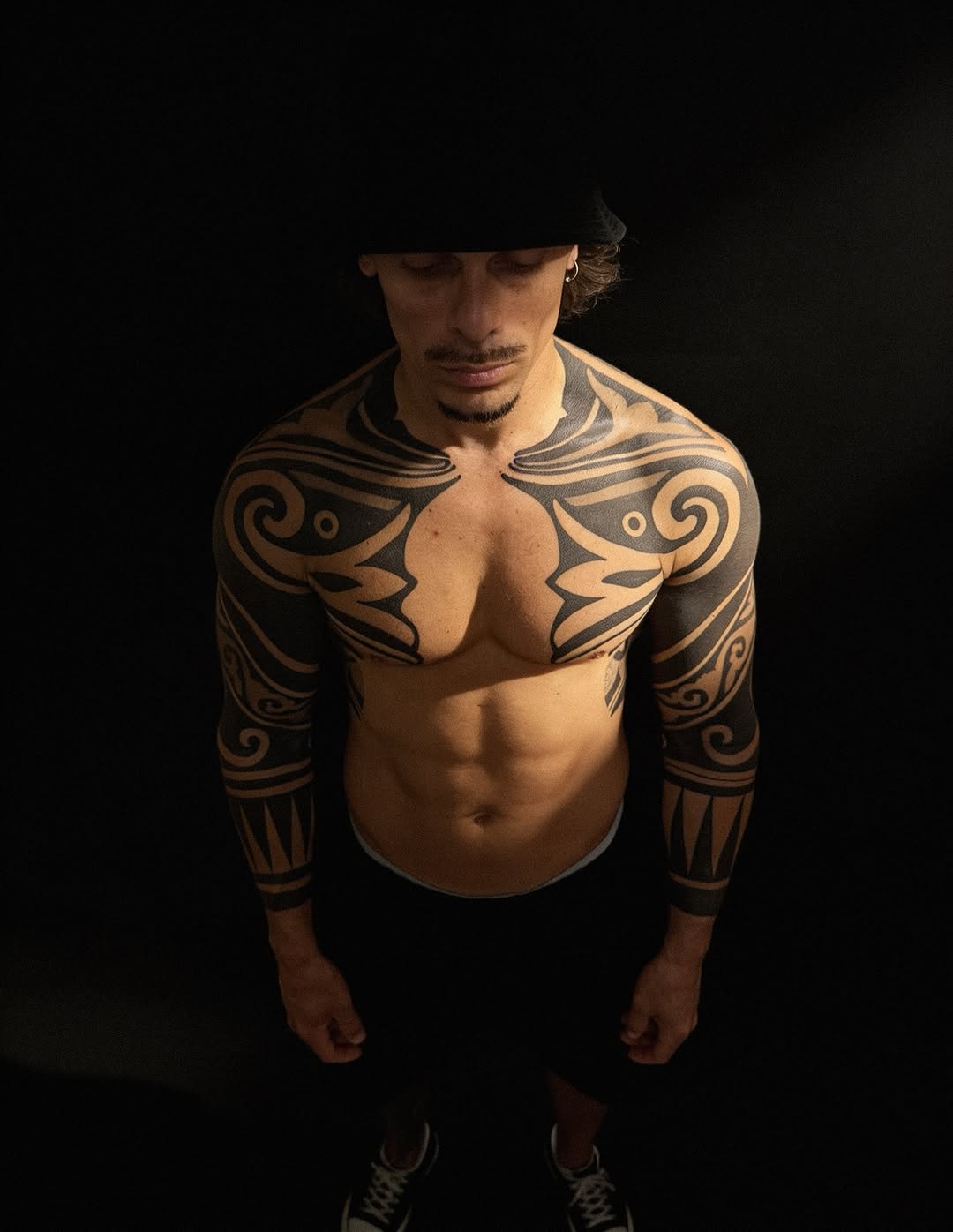 Tattoo by @danielsbauti โ tribal, blackwork