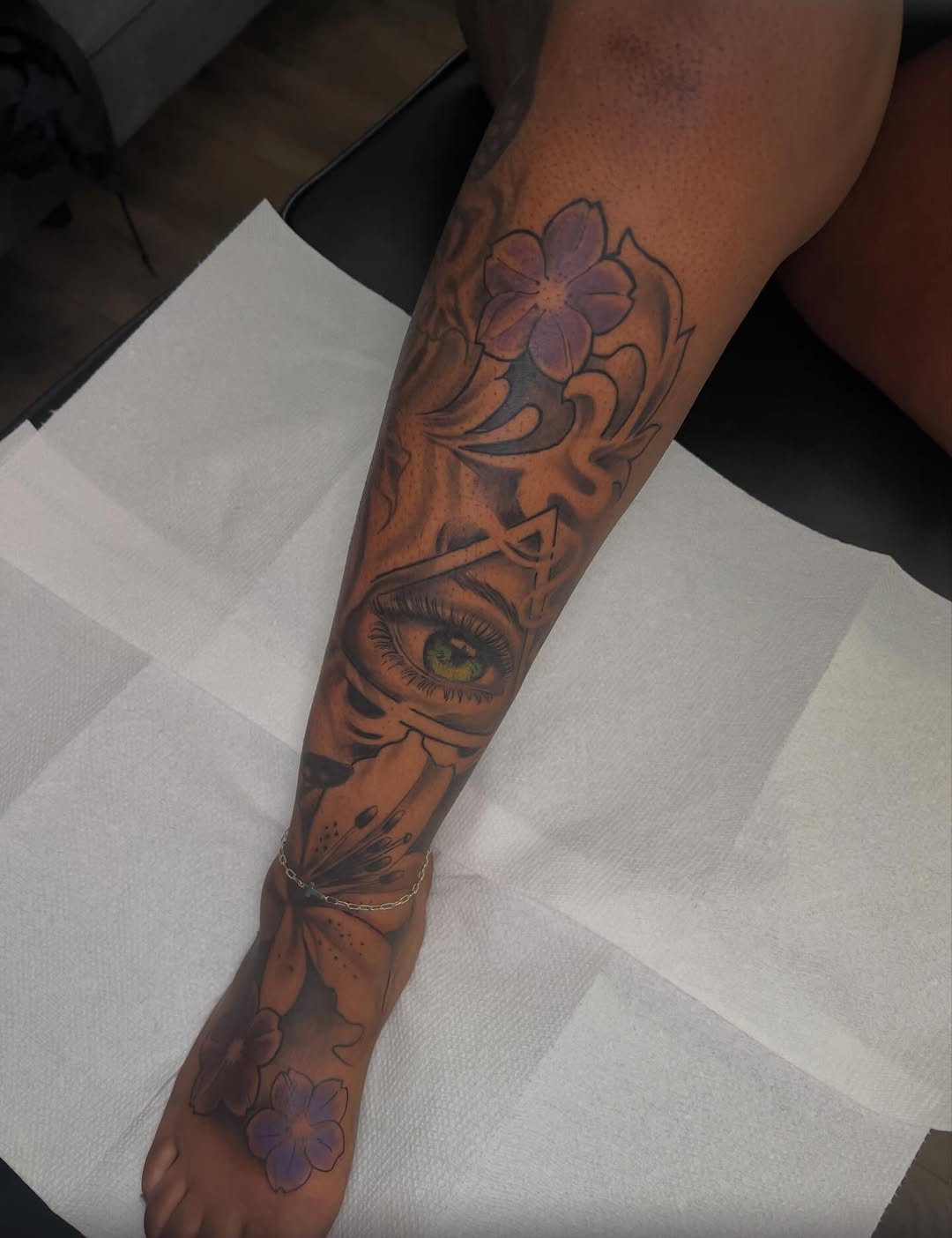 Tattoo by @justx4rt โ black_and_grey