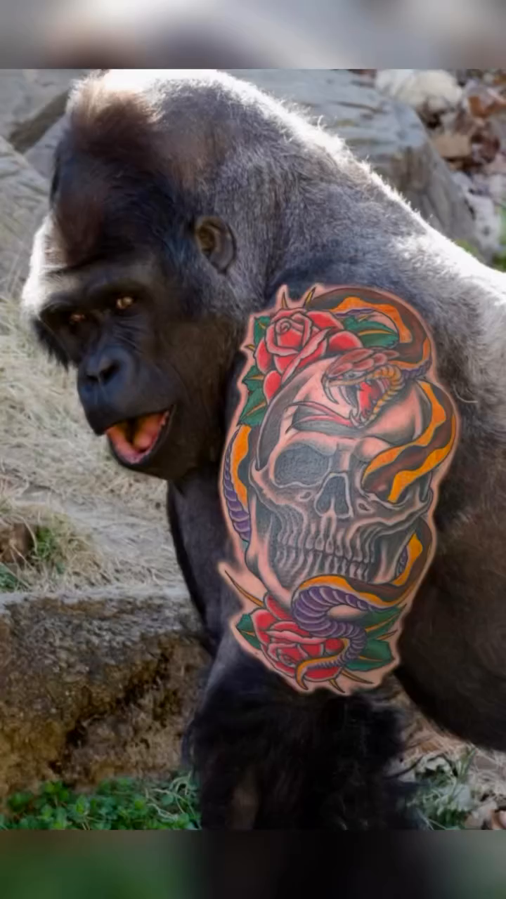 Tattoo by @kumathetattooer — neo_traditional, realism