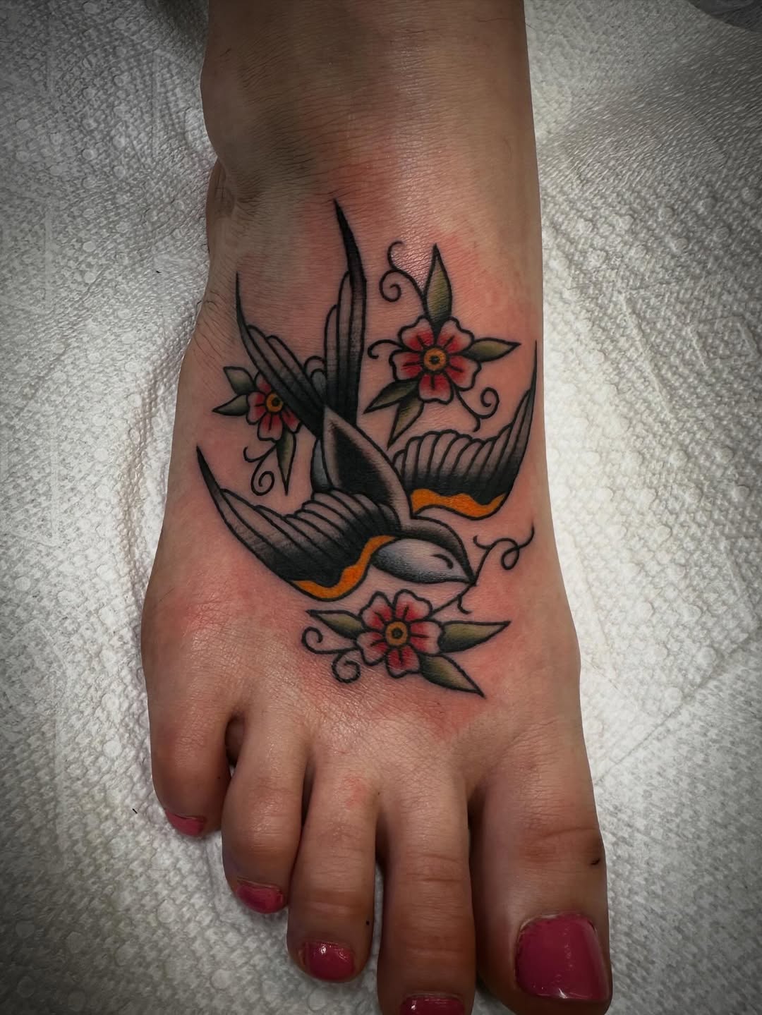 Tattoo by @jritchtattoo — american_traditional, illustrative