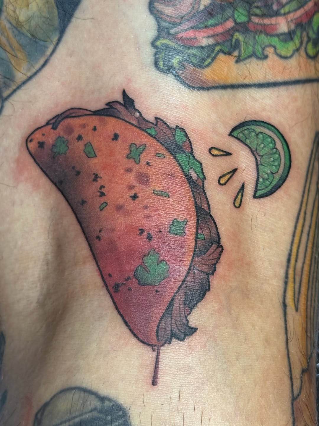 Tattoo by @ceilingham — new_school