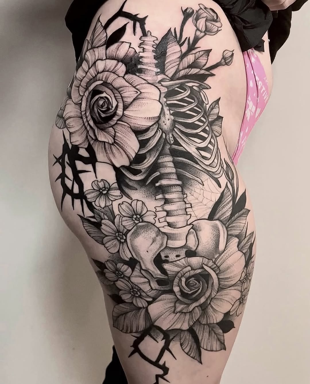 Tattoo by @finelineperception — black_and_grey, realism