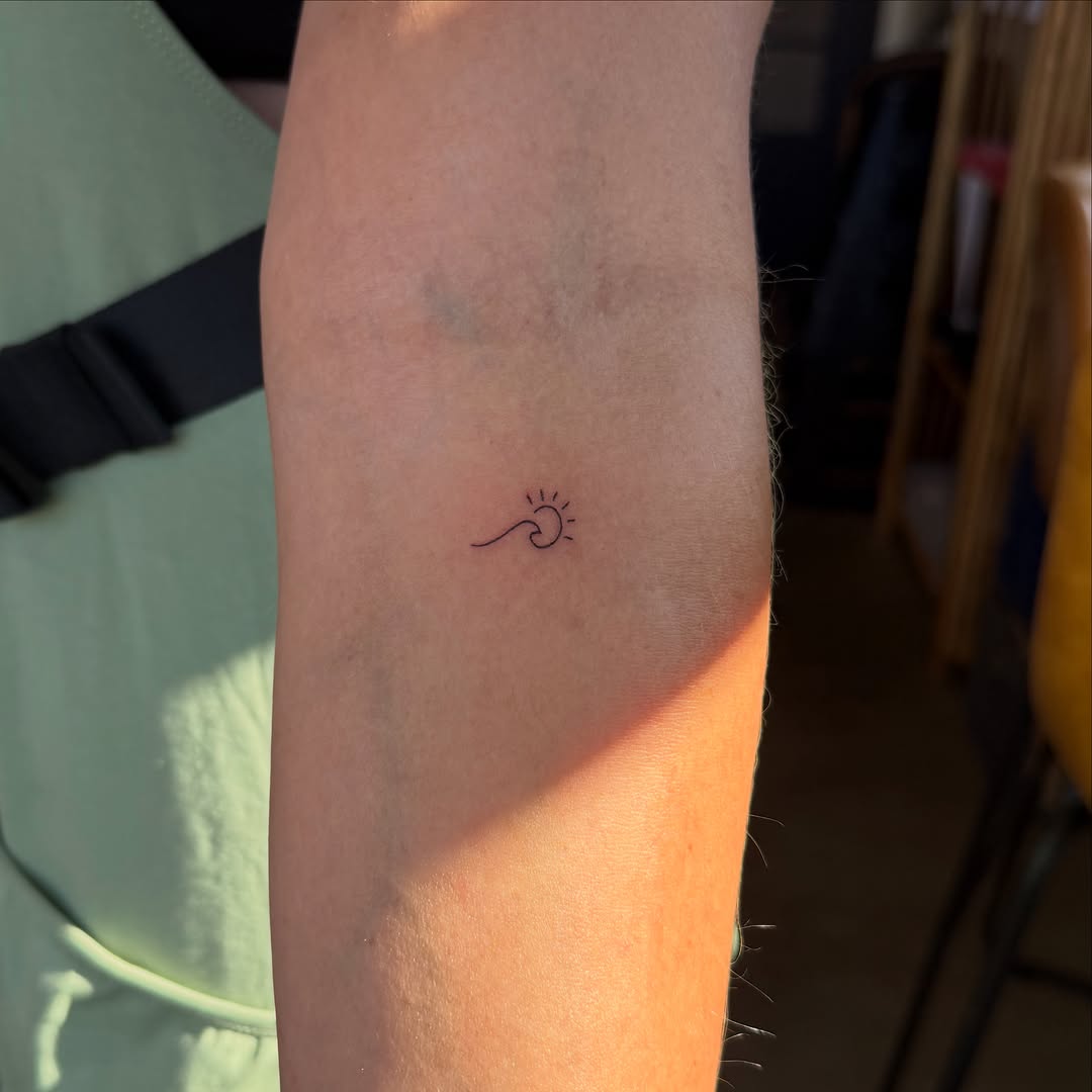 Tattoo by @notnice.ink — fine_line, minimalist