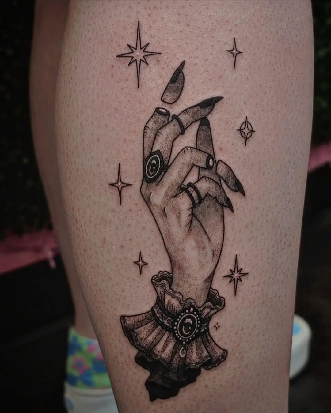 Tattoo by @marlayna6263 — illustrative, black_and_grey