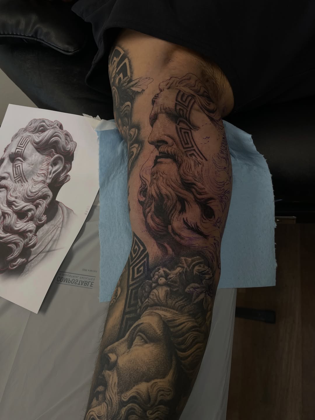 Tattoo by @bennofficial.tt — realism, black_and_grey