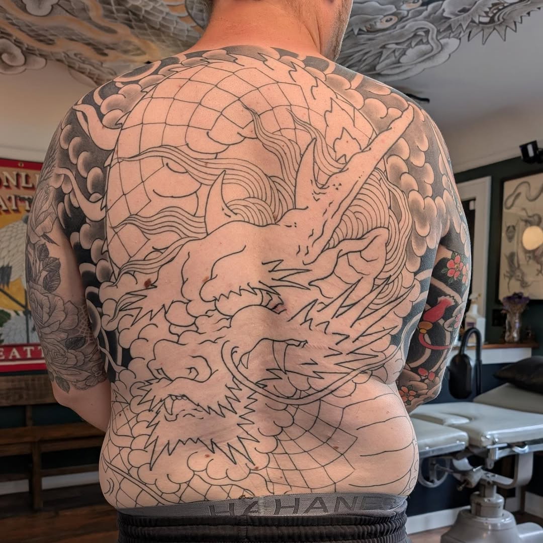 Tattoo by @bryankachel — japanese_irezumi, blackwork