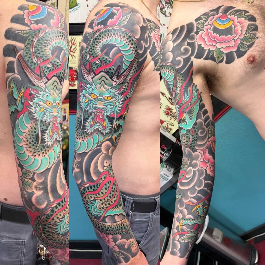 Tattoo by @tattoosbydemianthompson — japanese_irezumi, illustrative