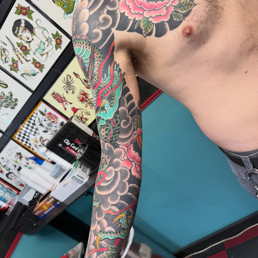 Tattoo by @tattoosbydemianthompson — japanese_irezumi, illustrative