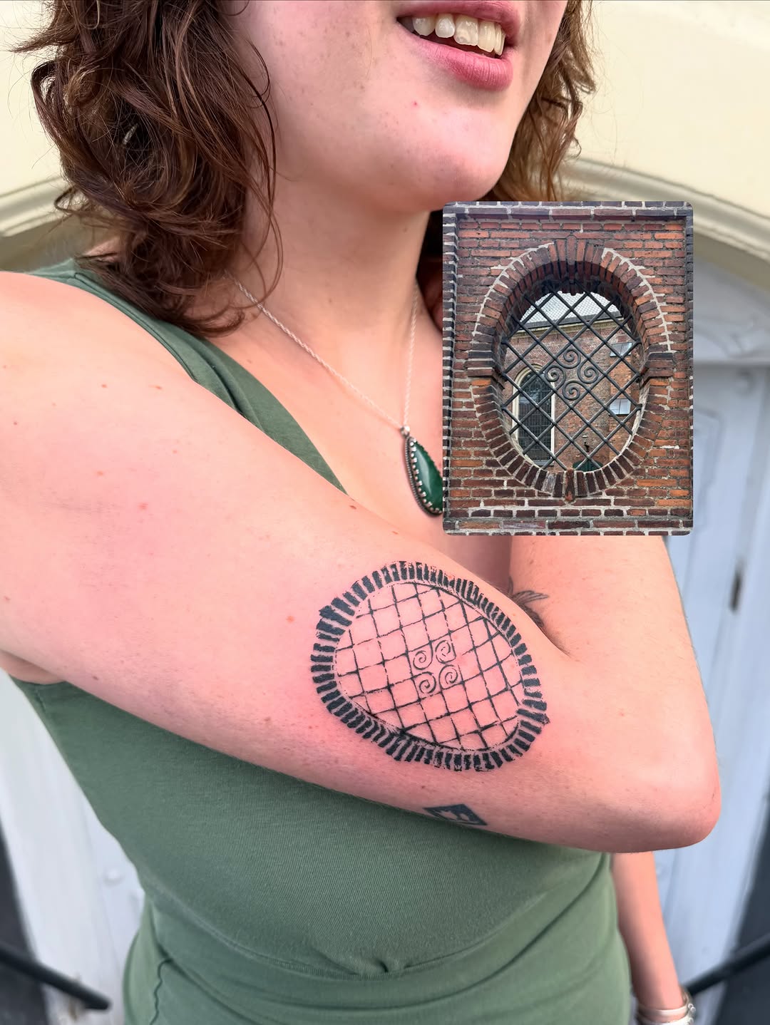 Tattoo by @thankyou4thetrust — illustrative, geometric