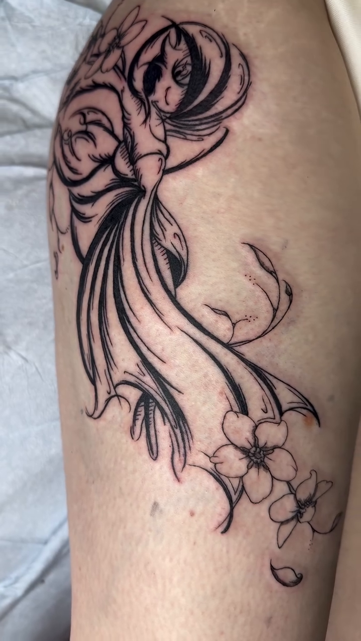 Tattoo by @night.owl.tattoo โ neo_traditional