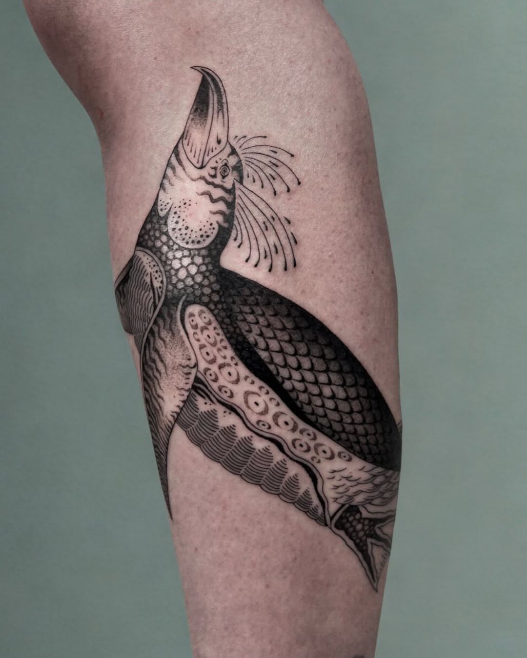 Tattoo by @smp.art_ — black_and_grey, ornamental