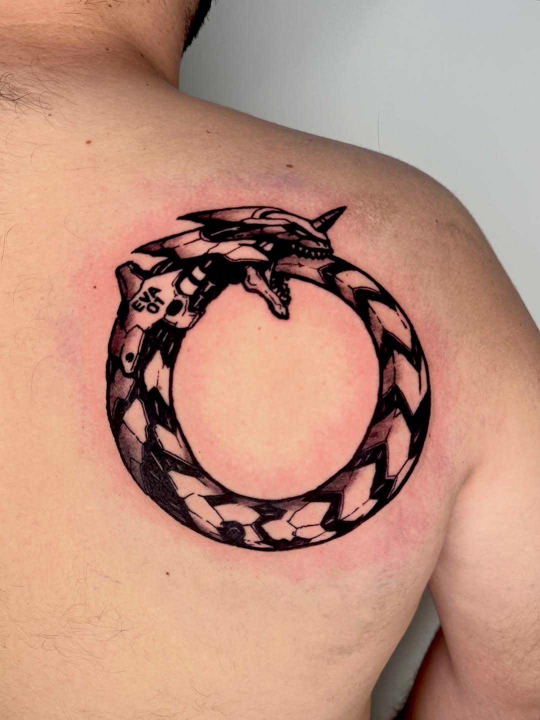 Tattoo by @newdullz_tattoo β illustrative, black_and_grey