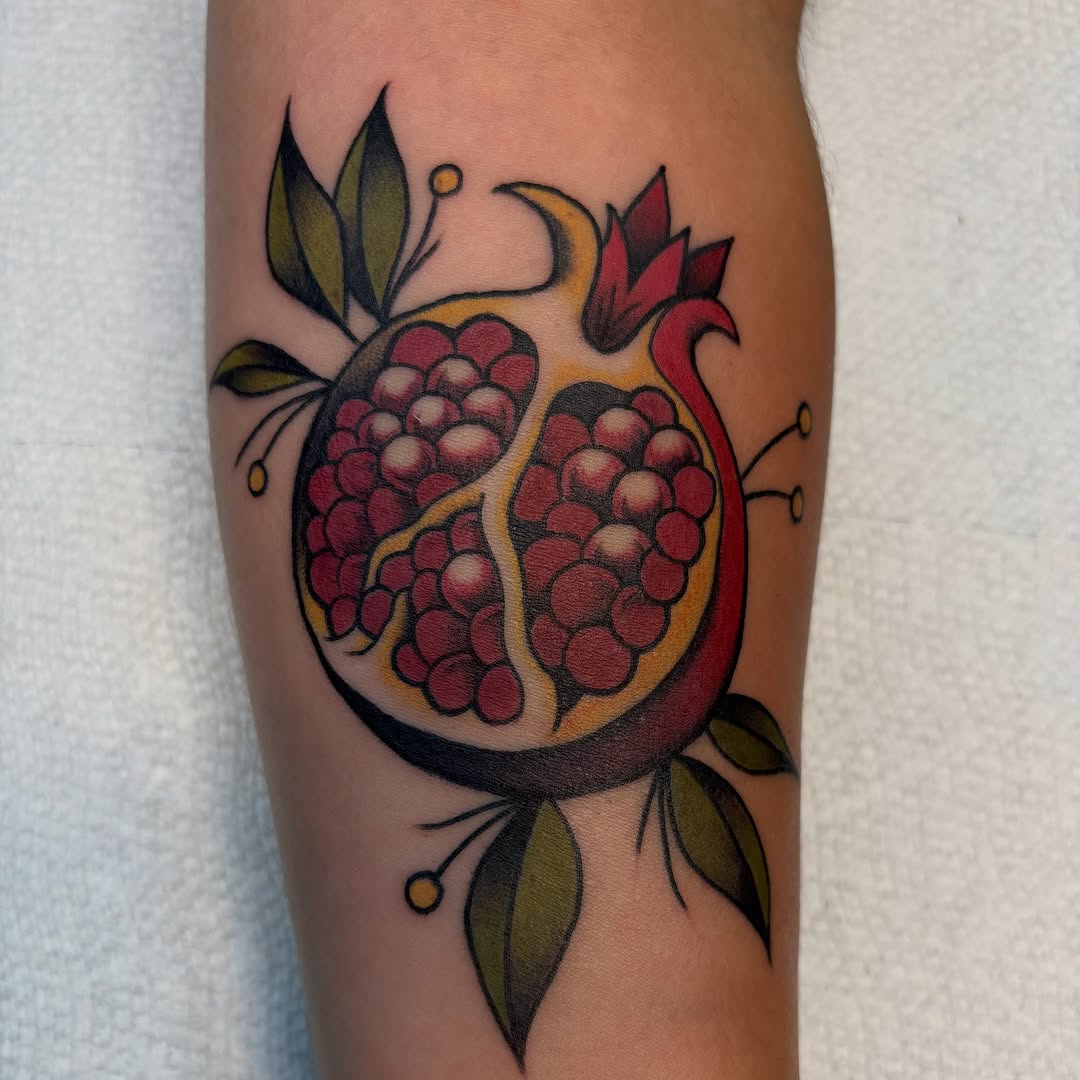 Tattoo by @vomit_goblin — american_traditional, illustrative