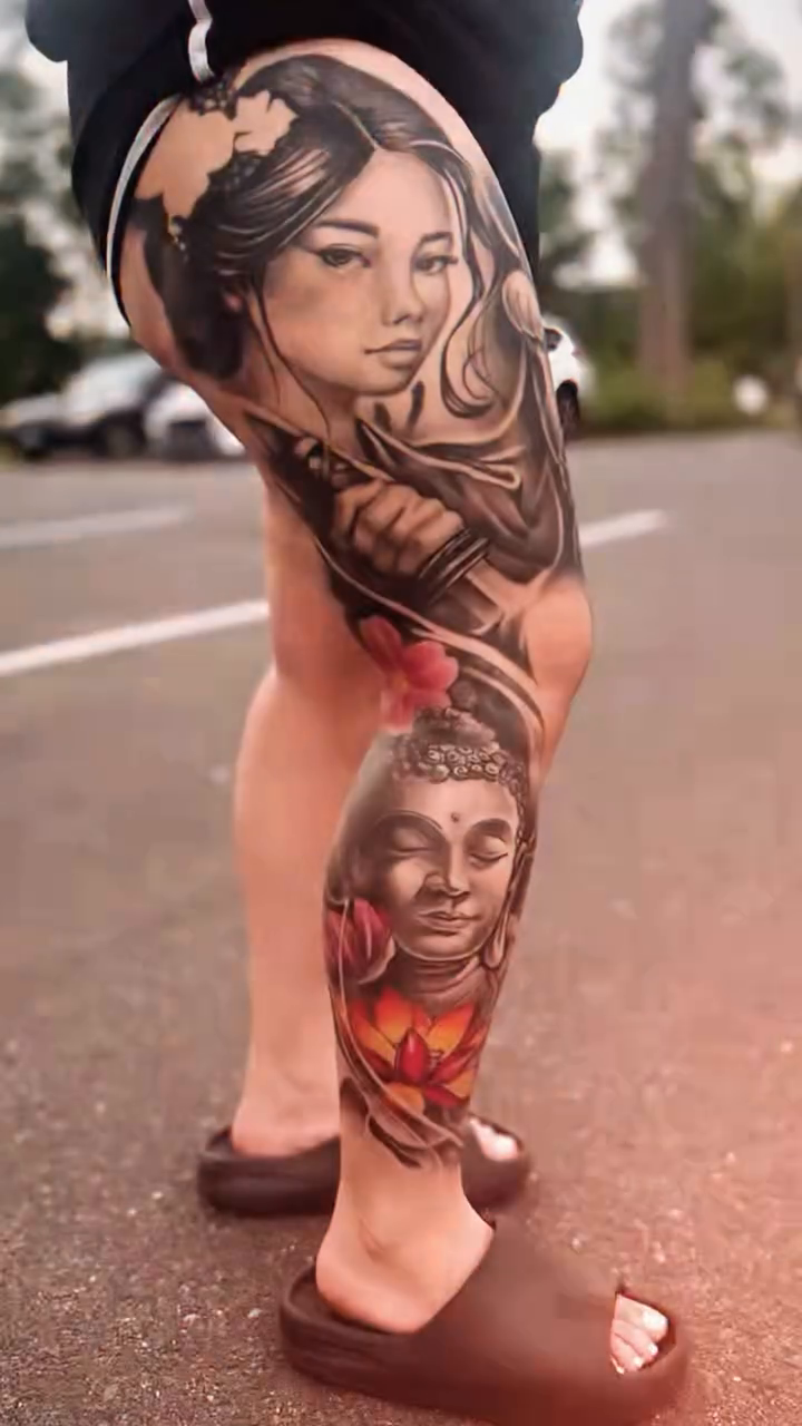 Tattoo by @greytatto_93 — japanese_irezumi, realism