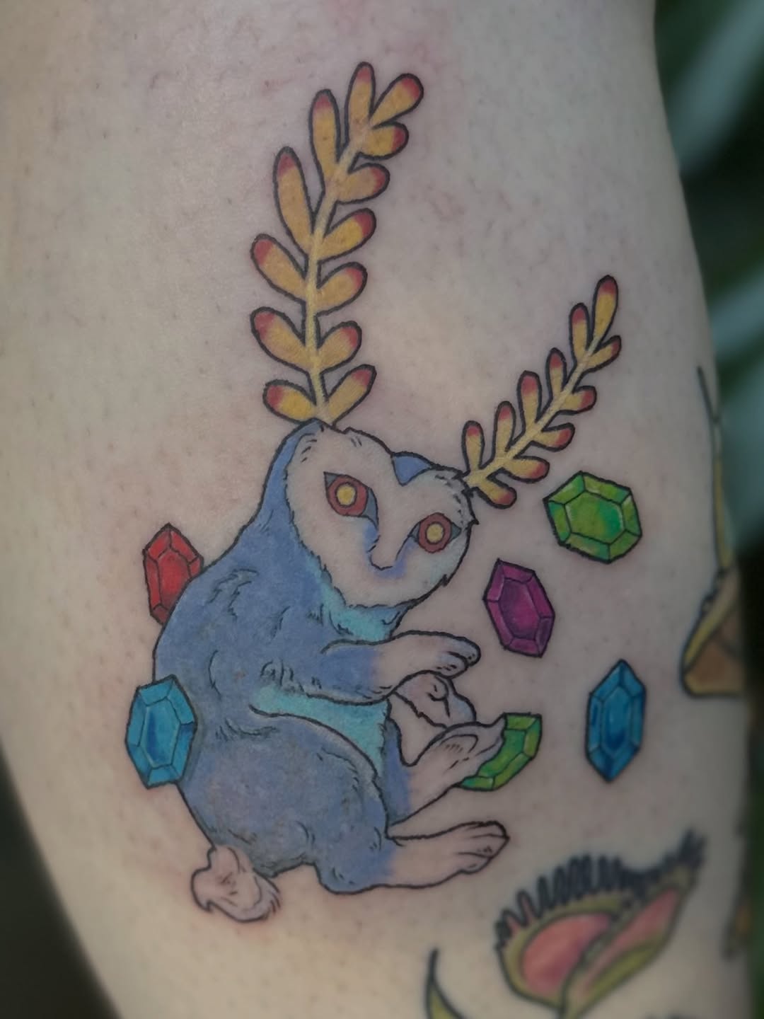 Tattoo by @sarahransom.tattoos — illustrative, new_school
