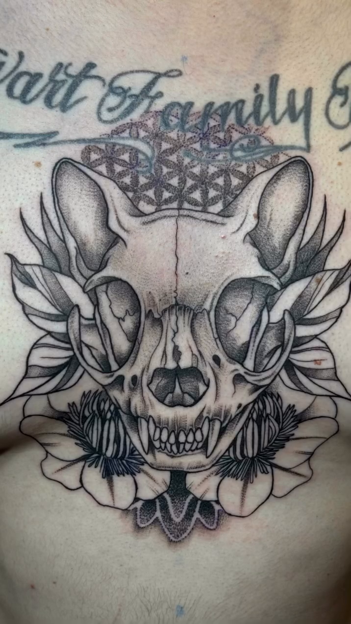 Tattoo by @cji.tattoo — black_and_grey, realism